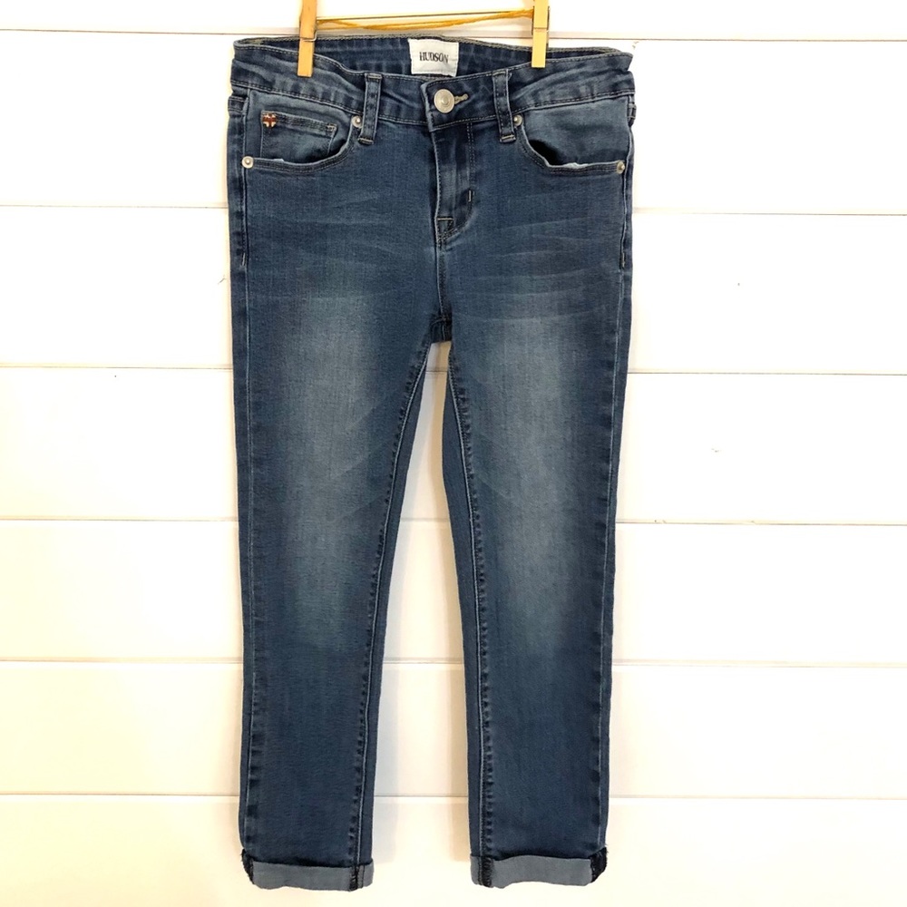 Hudson girls skinny Capris